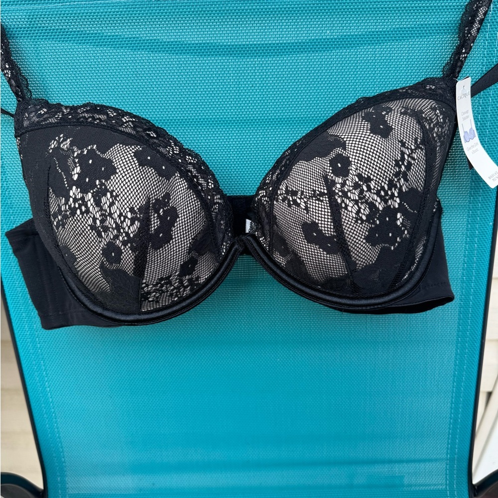 New cacique 42b black bra new with tags